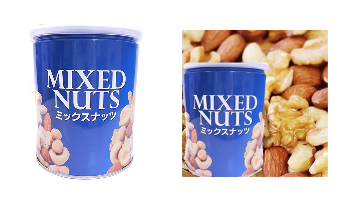 【合計72個発送　スナック缶と混載可能】ミックス　ナッツ缶