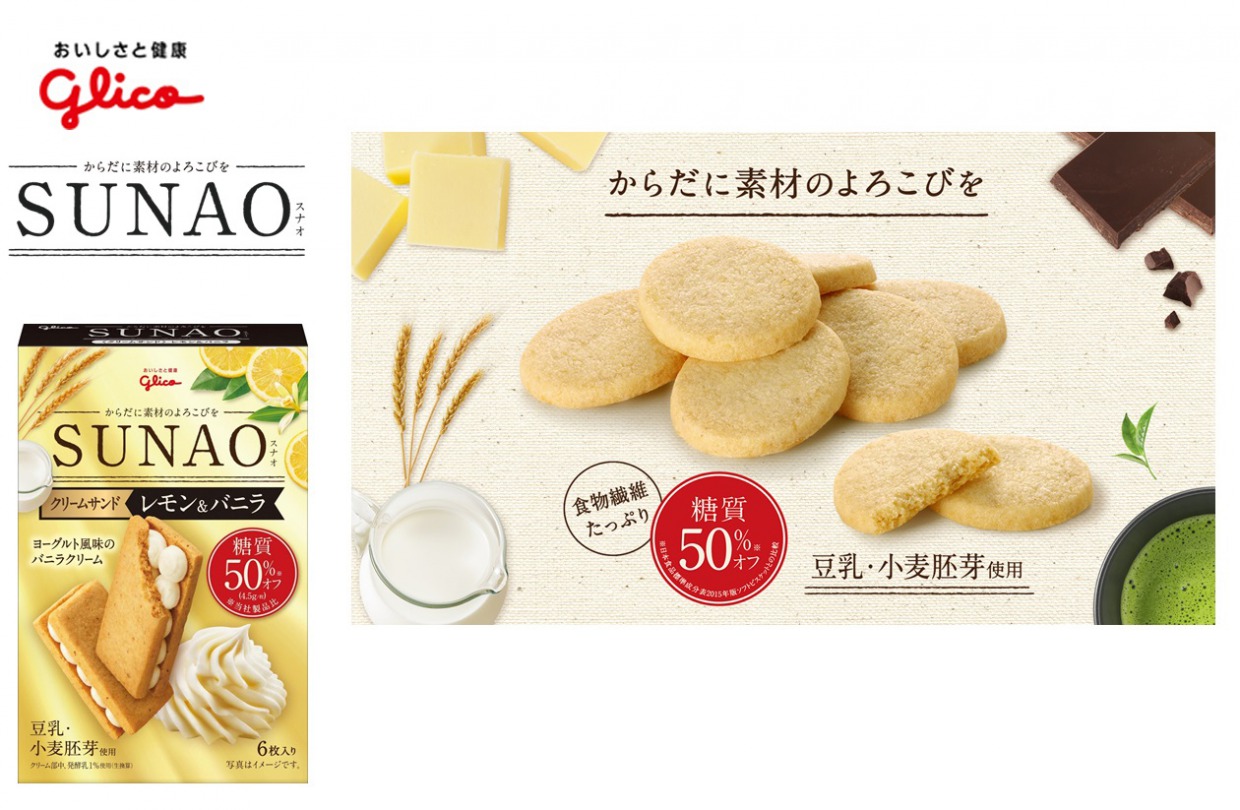 ＳＵＮＡＯクリームサンド　レモン＆バニラ