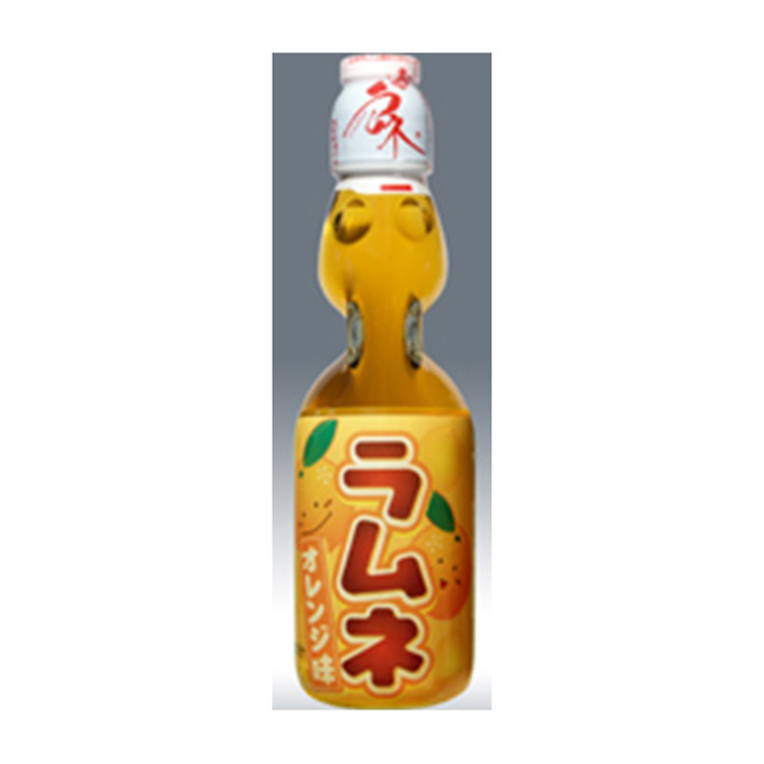 瓶ラムネ　オレンジ味