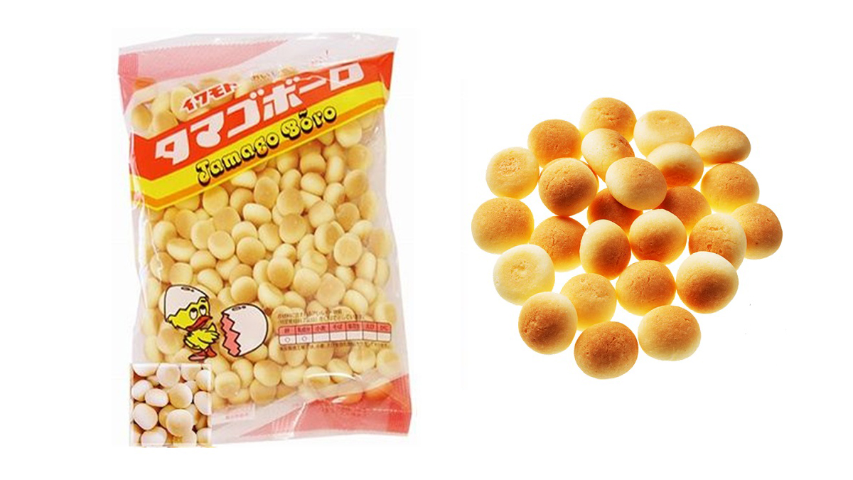 【皆様に愛されている 岩本製菓のタマゴボーロ】５連ボーロタマゴボーロ