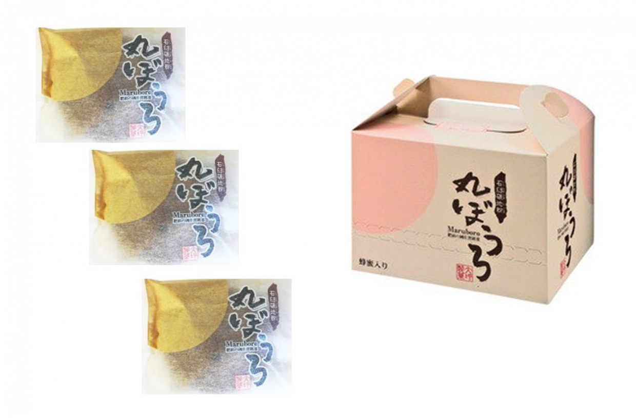 石臼碾地粉丸ぼうろ5枚箱入