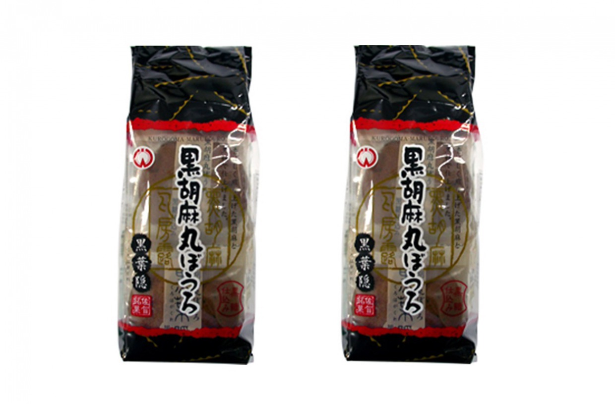 黒葉隠丸ぼうろ(黒胡麻)