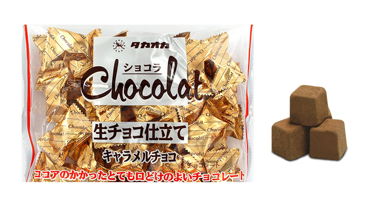 ショコラ生チョコ仕立てキャラメルチョコ