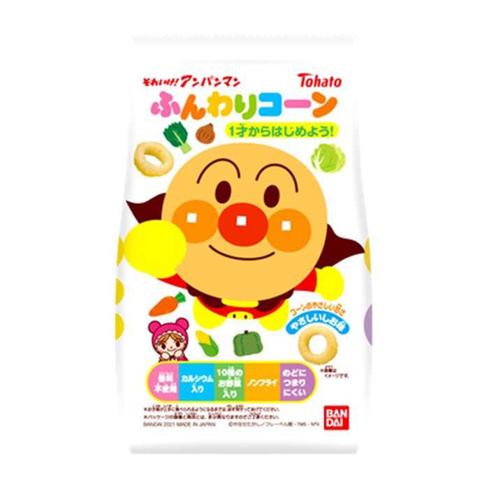 それいけ！アンパンマン ふんわりコーン やさしいしお味