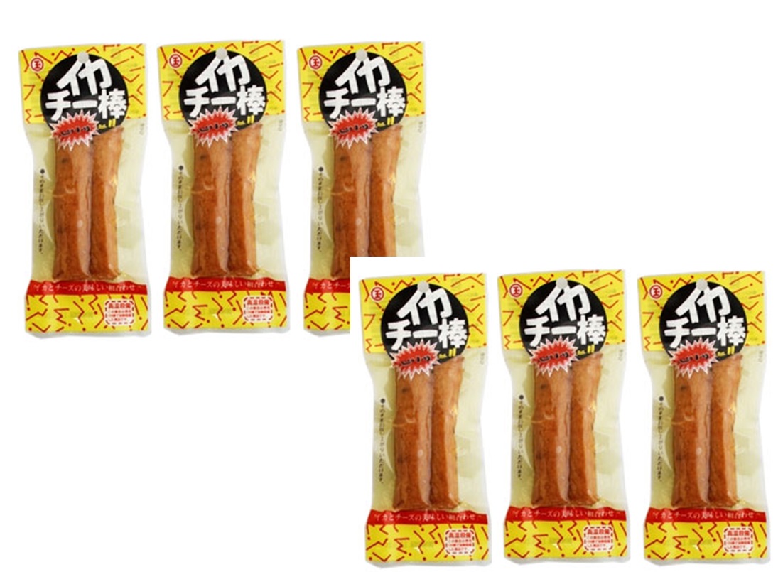2本入60gピリッとイカチー棒