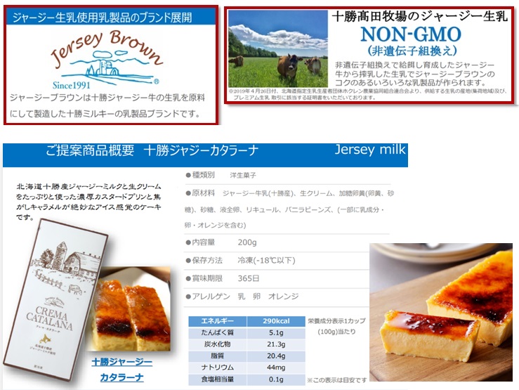 200ｇ 酪農王国 十勝産ジャージー　カタラーナ