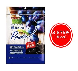 3,875円税込 (10袋セットで発送）ＴＯＮ’Ｓプルーン