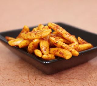 3,840円税込 (6個セットで発送）大橋珍味堂ポット柿の種 激辛味