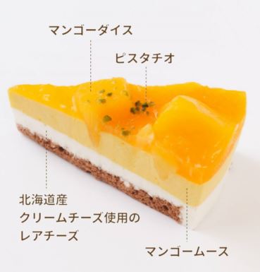 1,720円税込 (6個セットで発送）マンゴー　ムース