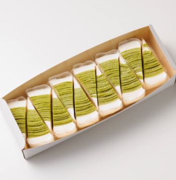 1,820円税込 (12個セットで発送）抹茶ときな粉のケーキ