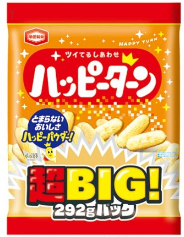 6,800円税込 (12個セットで発送）超ＢＩＧパックハッピーターン