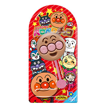 (12袋セットで発送）１本アンパンマンペロペロチョコ