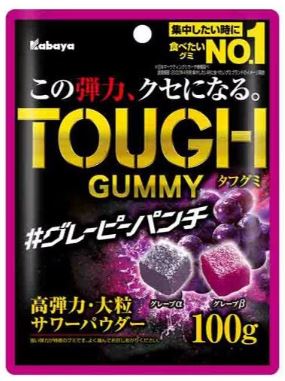 タフグミグレーピーパンチ　100ｇ