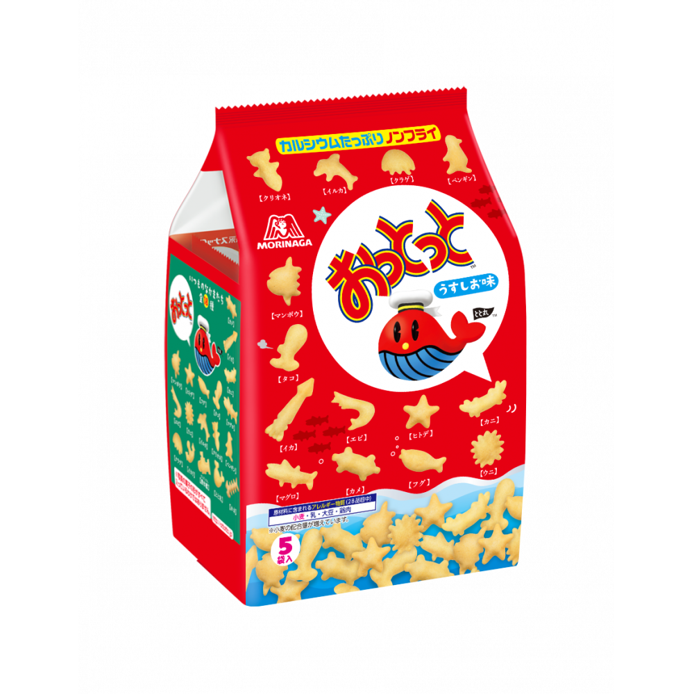５袋おっとっと　うすしお味　